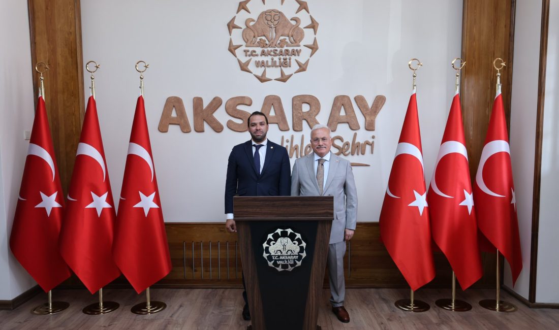 Aksaray Valisi Mehmet Ali Kumbuzoğlu’nu Guatemala’nın Ankara Büyükelçisi Eduardo Enrique