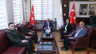 Konya Hava Savunma ve Garnizon Komutanı Tümgeneral Yusuf Diker ve