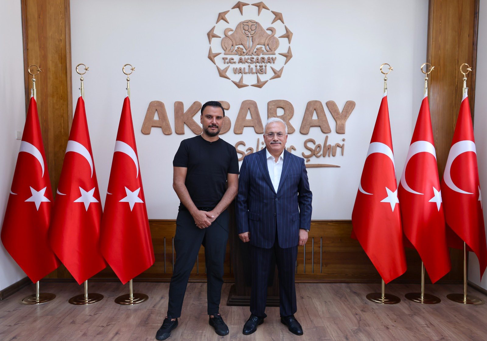 TRT’de yayınlanan “Alişan ile Hayata Gülümse” programının çekimleri kapsamında Aksaray’a