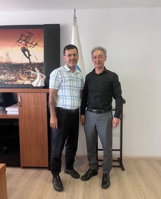 Eskil Belediye Başkanı Mustafa Zavlak, TEDAŞ Konya 14. Bölge Müdürü
