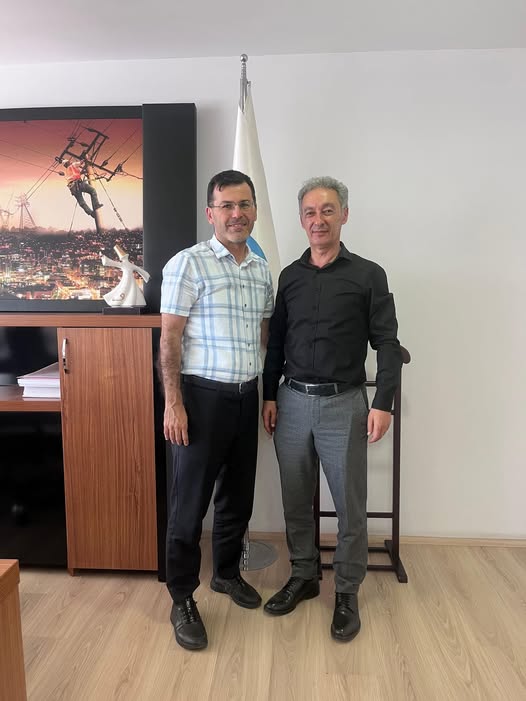 Eskil Belediye Başkanı Mustafa Zavlak, TEDAŞ Konya 14. Bölge Müdürü