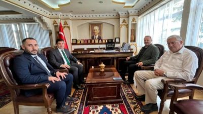 Aksaray Üniversitesi Rektörü Prof. Dr. Alpay Arıbaş, Ortaköy’e gerçekleştirdiği ziyaret