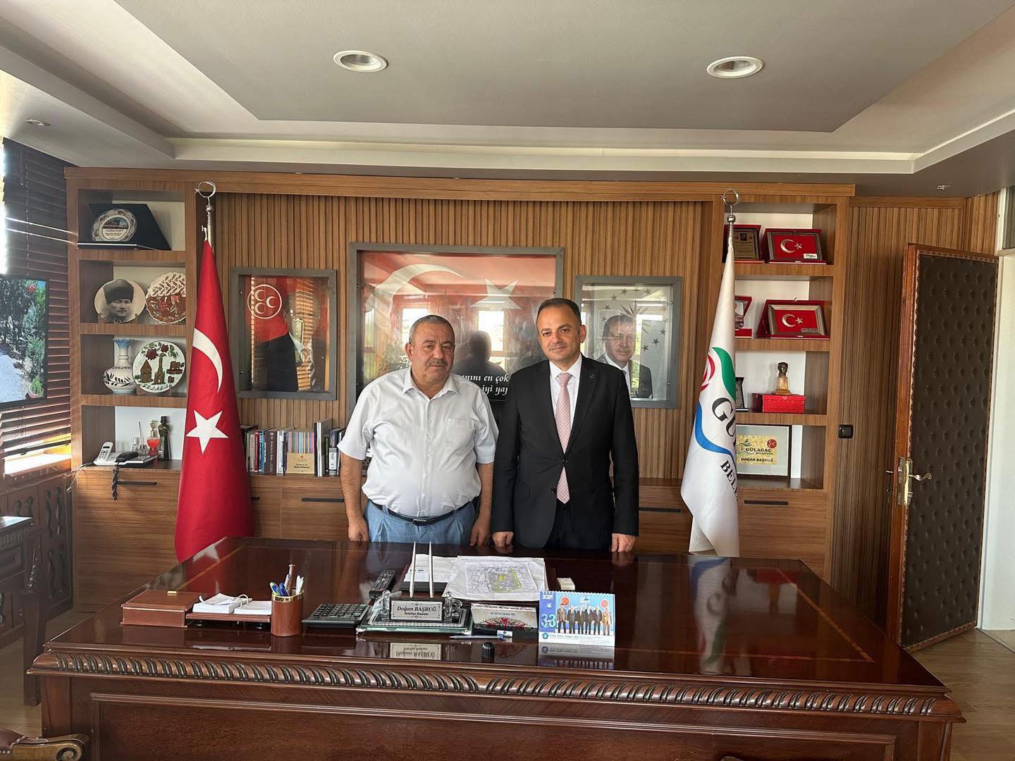 Gülağaç Belediyesi, ilçeye yönelik planlanan yatırımların hız kazanacağı bir görüşmeye