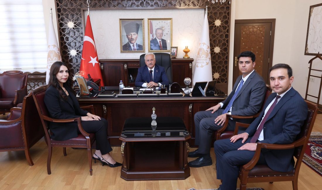 Aksaray’da görev yapan üç kaymakam, Bakanlık merkez stajı için Ankara’ya