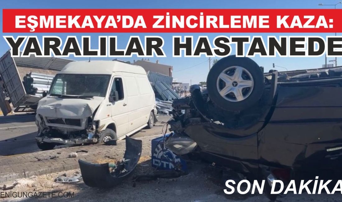 Aksaray’ın Eskil ilçesine bağlı Eşmekaya kasabasında Aksaray- Konya karayolu üzerinde