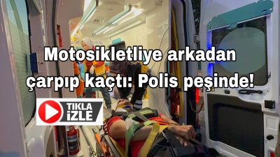 Zafer Mahallesi’nde otomobilin çarptığı motosiklet sürücüsü yaralandı. Sürücü olay yerinden