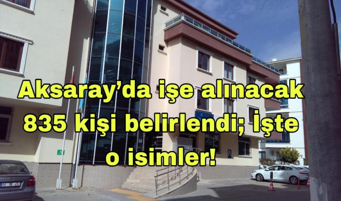 Aksaray Valiliği öncülüğünde İŞKUR tarafından yürütülen iş gücü uyum programı