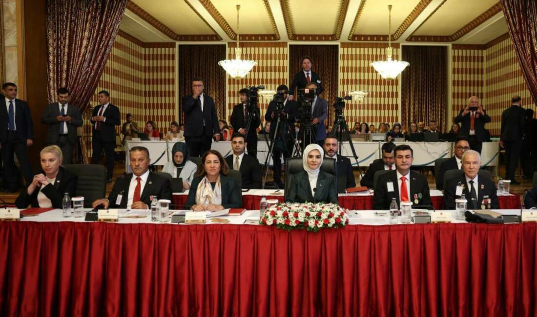 TBMM'de toplanan Milli Dayanışma Kardeşlik ve Demokrasi Komisyonu'nda konuşan şehit