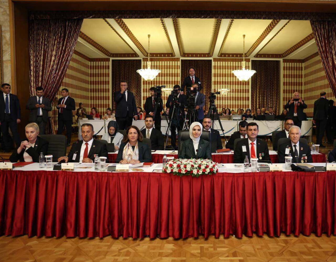TBMM'de toplanan Milli Dayanışma Kardeşlik ve Demokrasi Komisyonu'nda konuşan şehit