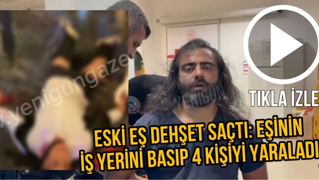 Aksaray’da bir restoranı basan saldırgan, eski eşini darp etti, iş