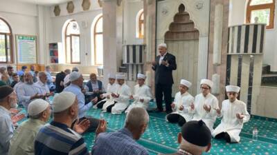 Aksaray’da Geylani Erkek Hafız Kur’an Kursunda eğitimlerini tamamlayarak hafız olan
