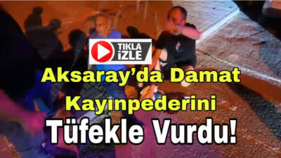 Kurtuluş Mahallesi’nde aile içi tartışma kanlı bitti. Damat Ahmet C.,