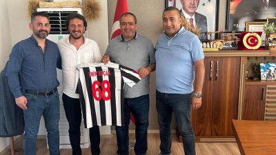 68 Aksarayspor Kulübü yönetimini şehir içerisindeki kurum ve kuruluş ziyaretlerini