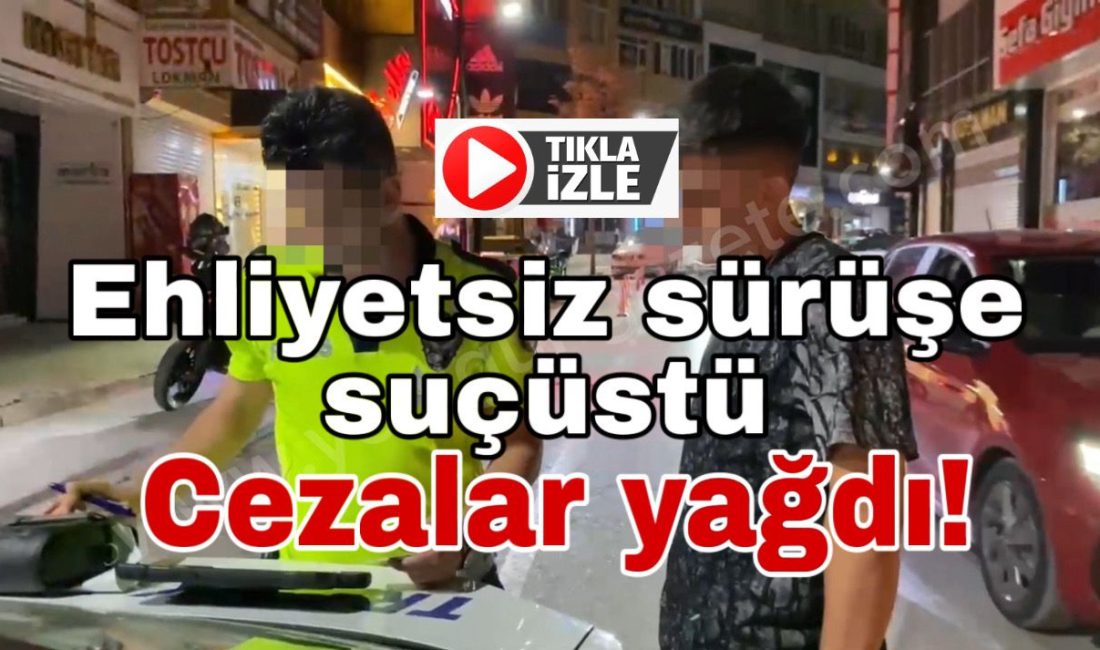 Ehliyetsiz sürüşe suçüstü;Cezası çok ağır oldu! Aksaray’da 18 yaşındaki ehliyetsiz sürücü denetime takıldı. Hem sürücüye hem
