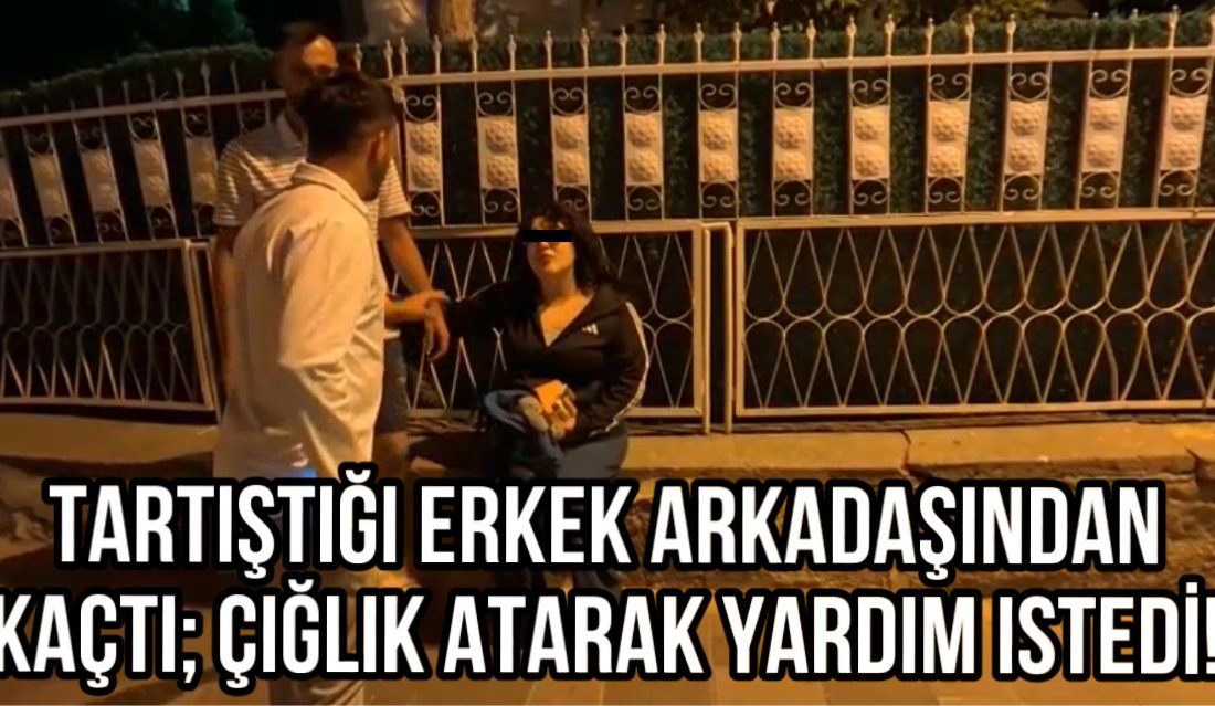 Aksaray’da erkek arkadaşından kurtulmak isteyen genç kadın, köprüde tehlikeli anlar