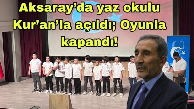 Kur’an, ahlak, kültür ve etkinliklerle dolu beş haftalık yaz okulu,