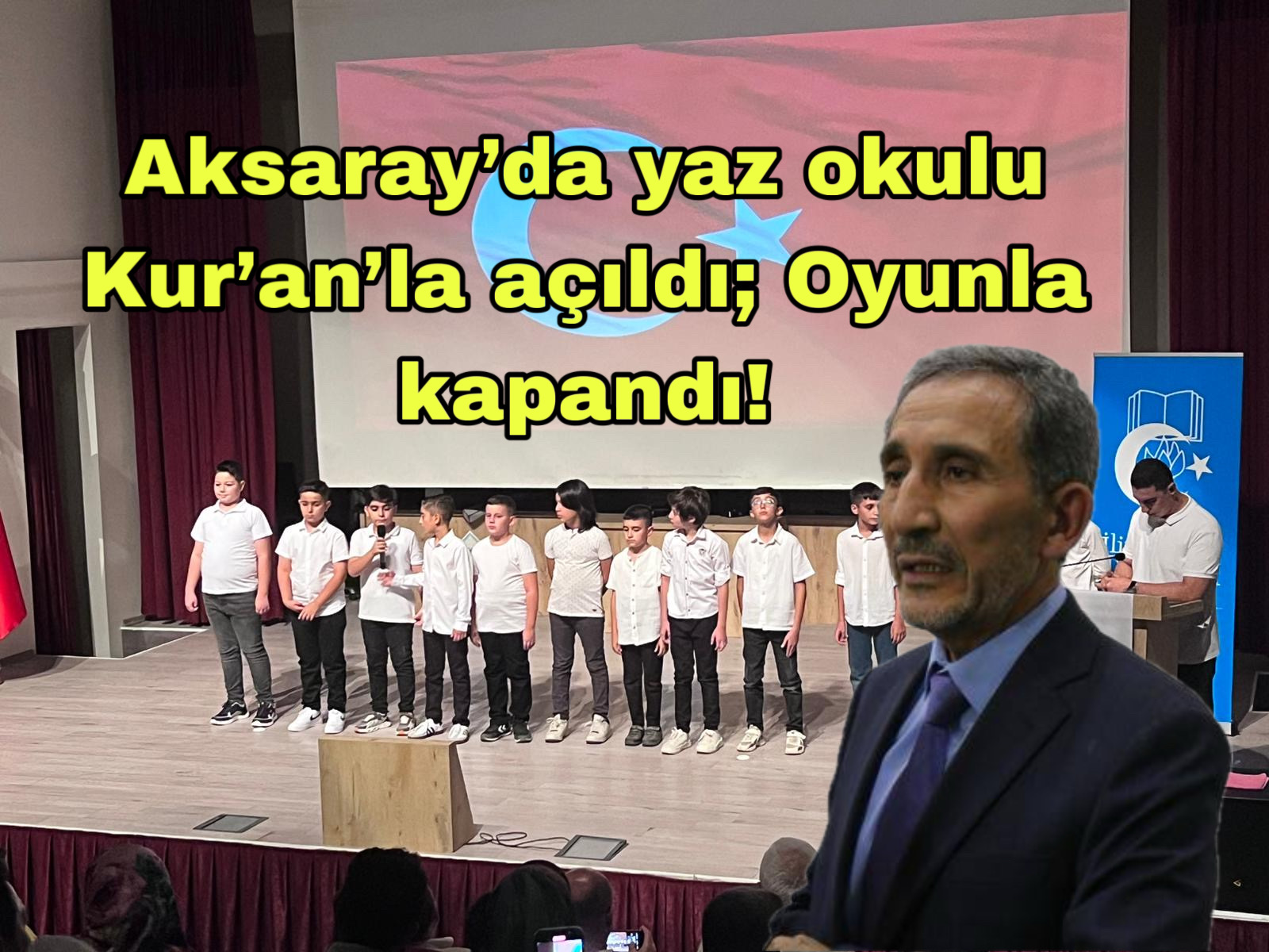 Kur’an, ahlak, kültür ve etkinliklerle dolu beş haftalık yaz okulu,
