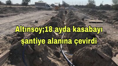Başkan Altınsoy, 18 ayda doğalgazdan TOKİ’ye, yol ve park projelerinden