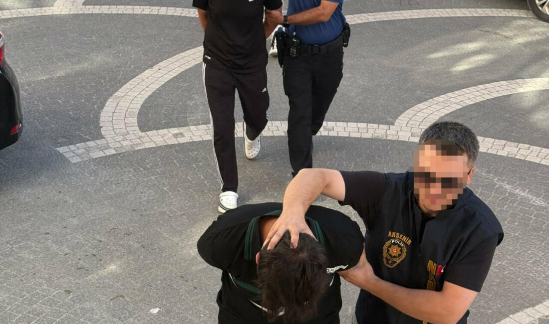 Konya'nın Akşehir ilçesinde İlçe Emniyet Müdürlüğü ekipleri tarafından düzenlenen uyuşturucu
