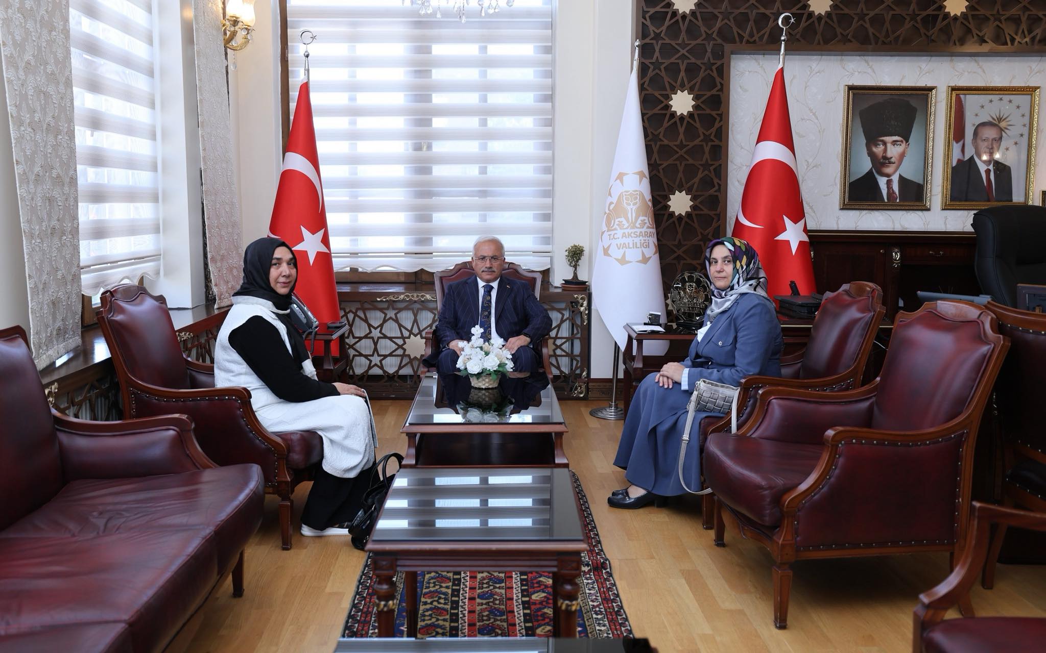 AK Parti Aksaray Kadın Kolları Başkanı Sultan Billur ile İl