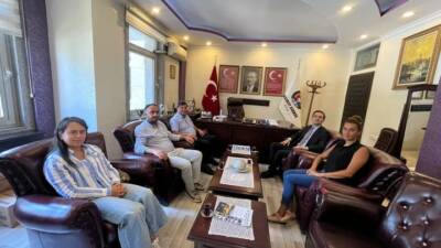 Aksaray İdare Mahkemesi Başkanı Ahmet Aksakal, Aksaray Barosu’na iade-i ziyaret
