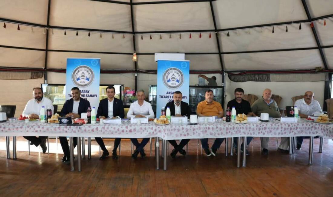 Aksaray Ticaret ve Sanayi Odası, Ağustos ayı olağan meclis toplantısını