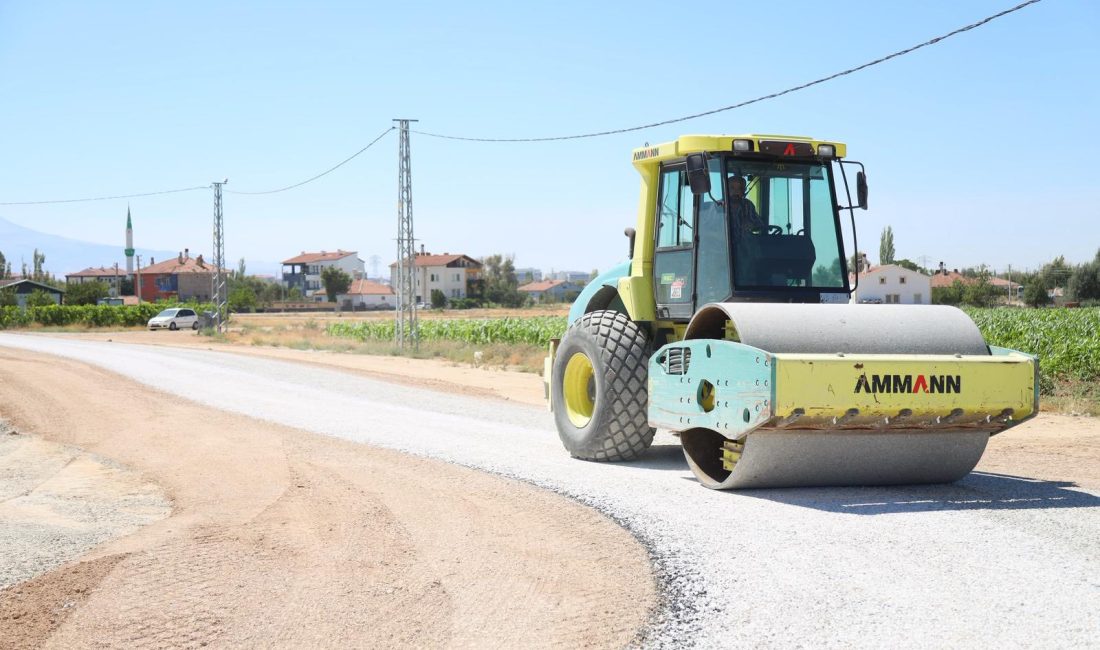 Aksaray Belediyesi, şehrin altyapı ve üstyapı yatırımlarına hız kesmeden devam