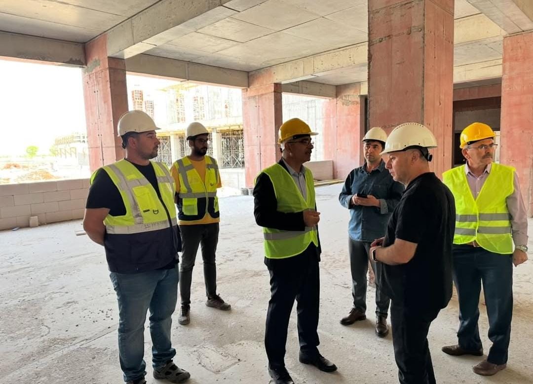 Aksaray Üniversitesi Tıp Fakültesi bünyesinde yapımı süren morfoloji binası, Fakülte