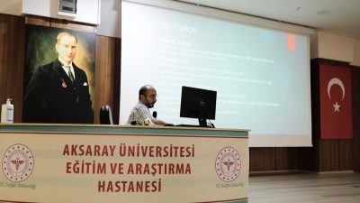 Dünya Hepatit Günü kapsamında hastalıklara farkındalık oluşturmak amacıyla Aksaray Eğitim