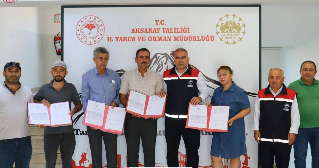Tarım Orman Bakanlığı adına, Aksaray İl Tarım ve Orman Müdürü