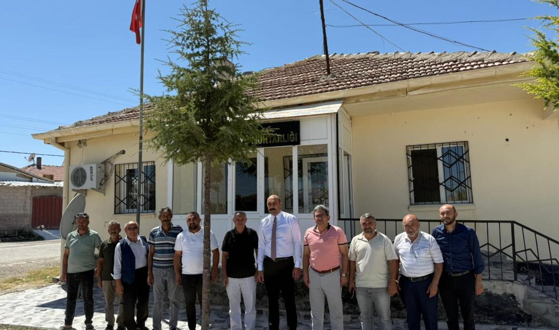 Aksaray İl Özel İdaresi, köylerde sürdürülen hizmetleri yerinde görebilmek maksadıyla