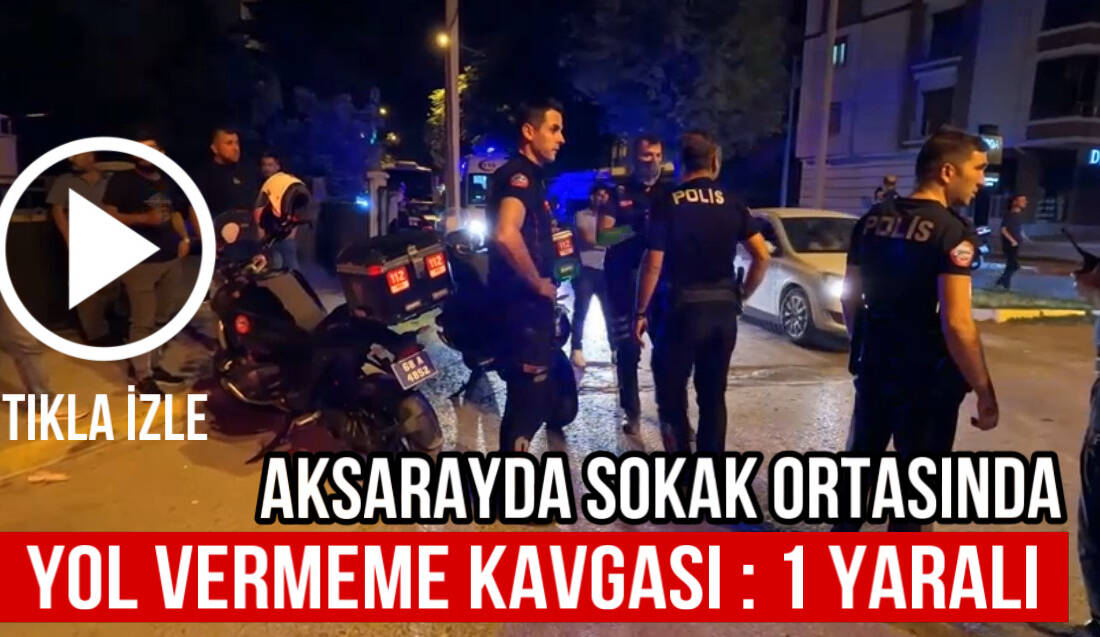 Ereğli Kapı Mahallesi’nde yol verme tartışması kavgaya dönüştü. Askerden izne