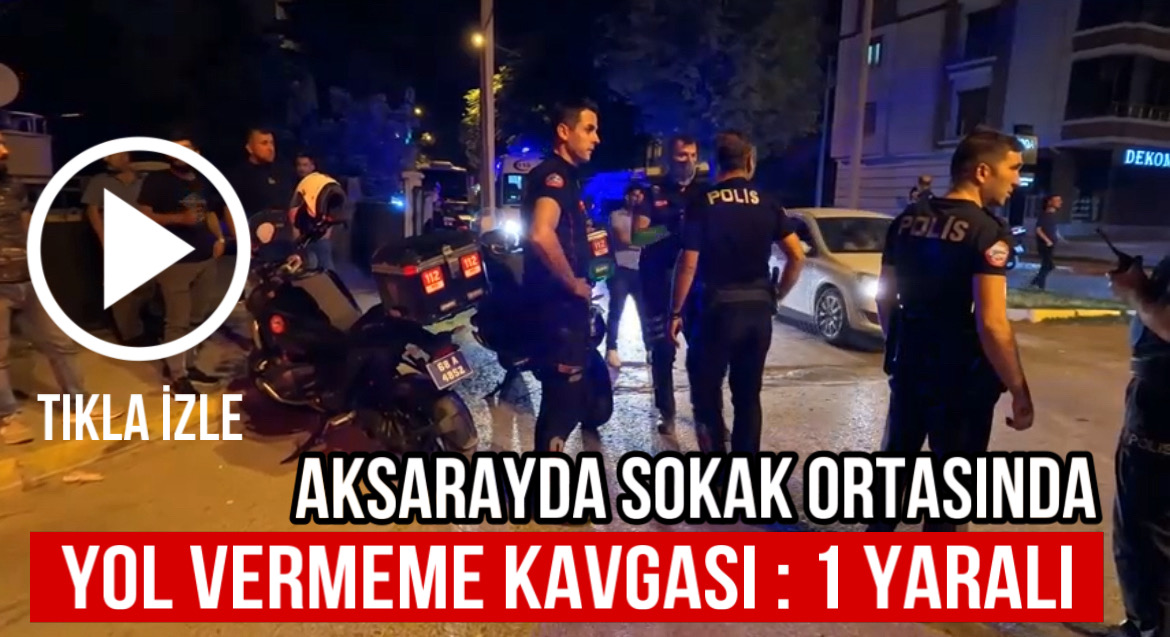 Ereğli Kapı Mahallesi’nde yol verme tartışması kavgaya dönüştü. Askerden izne