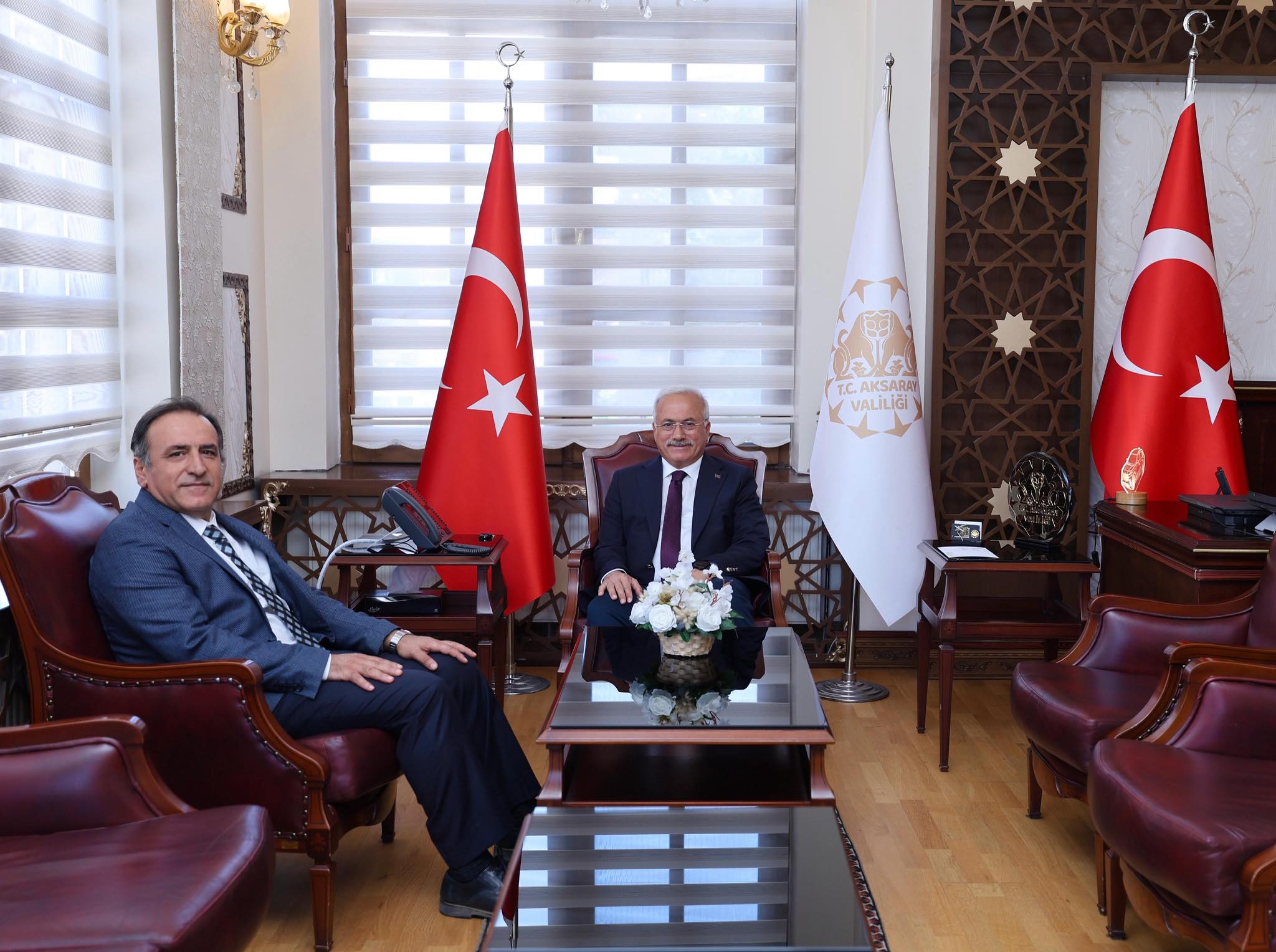 İçişleri Bakan Danışmanı Ahmet Yavuz Karaca, Aksaray Valisi Mehmet Ali
