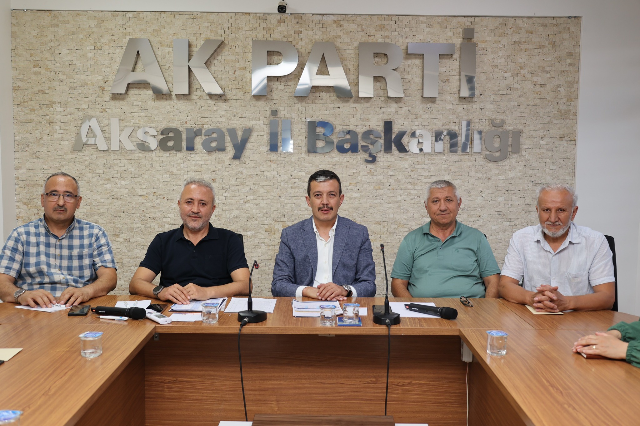 AK Parti Aksaray İl Başkanlığı, geleneksel hale gelen haftalık olağan