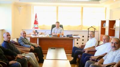 Aksaray Belediye Başkanı Dr. Evren Dinçer, sivil toplum kuruluşlarıyla buluşmaya