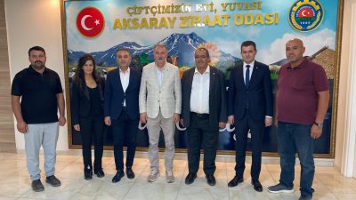 Toprak Mahsulleri Ofisi (TMO) Genel Müdürü Ahmet Güldal, beraberinde Alım