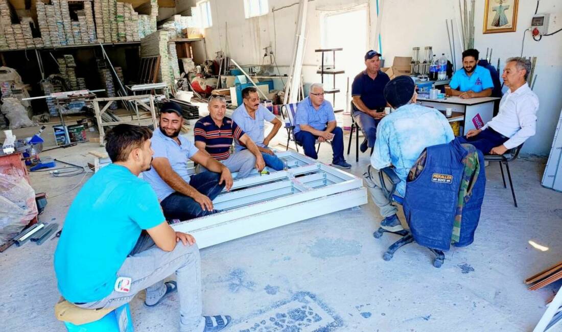 Eskil Belediye Başkanı Mustafa Zavlak ve beraberindeki heyet, ilçede faaliyet
