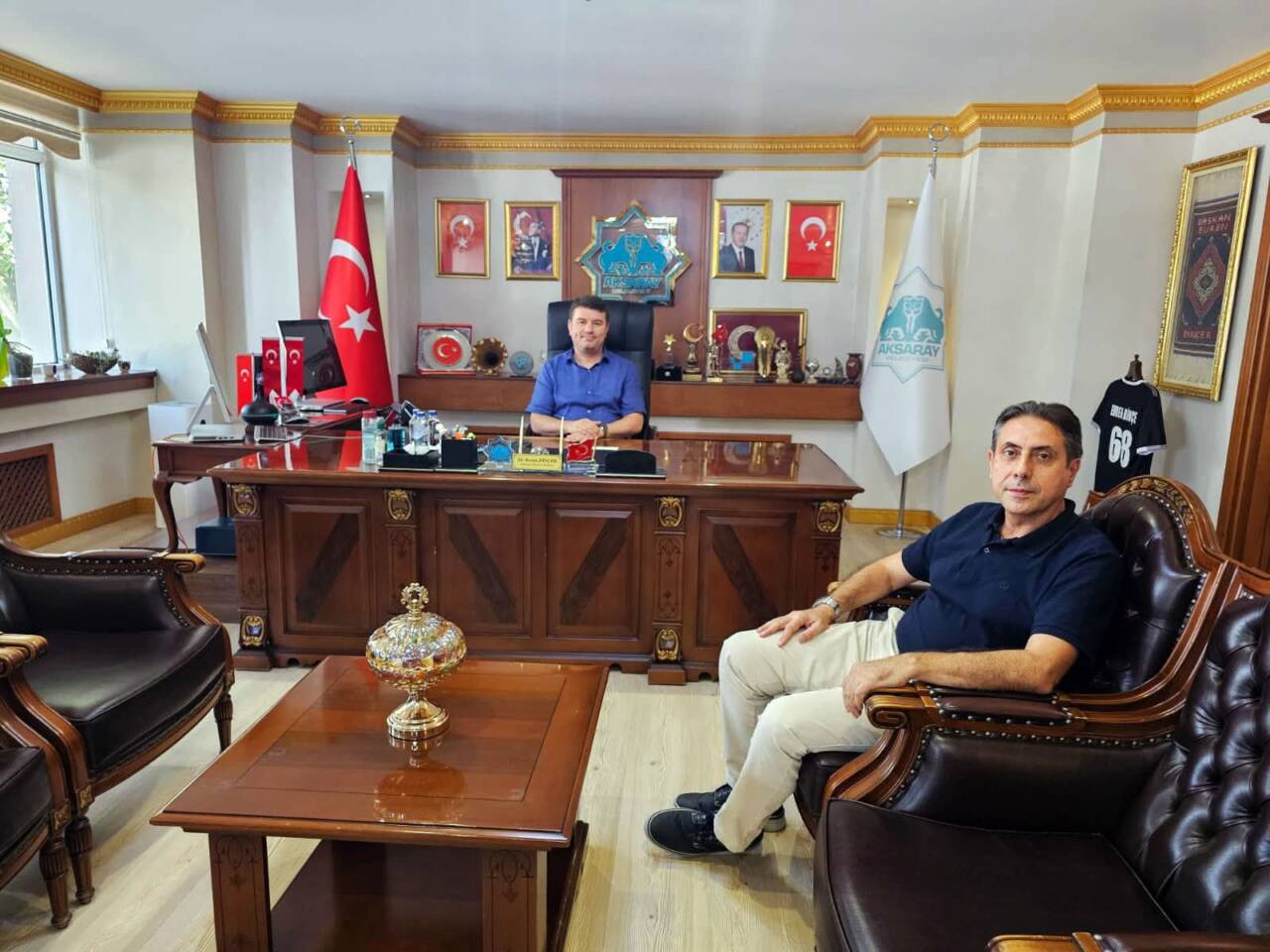 Aksaray Belediye Başkanı Dr. Evren Dinçer, Alanya Aksaraylılar Platformu Başkanı