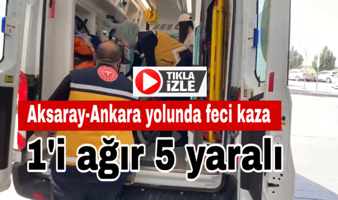 Kamyonet ile otomobilin çarpıştığı kazada 5 kişi yaralandı. Yaralılardan Halime