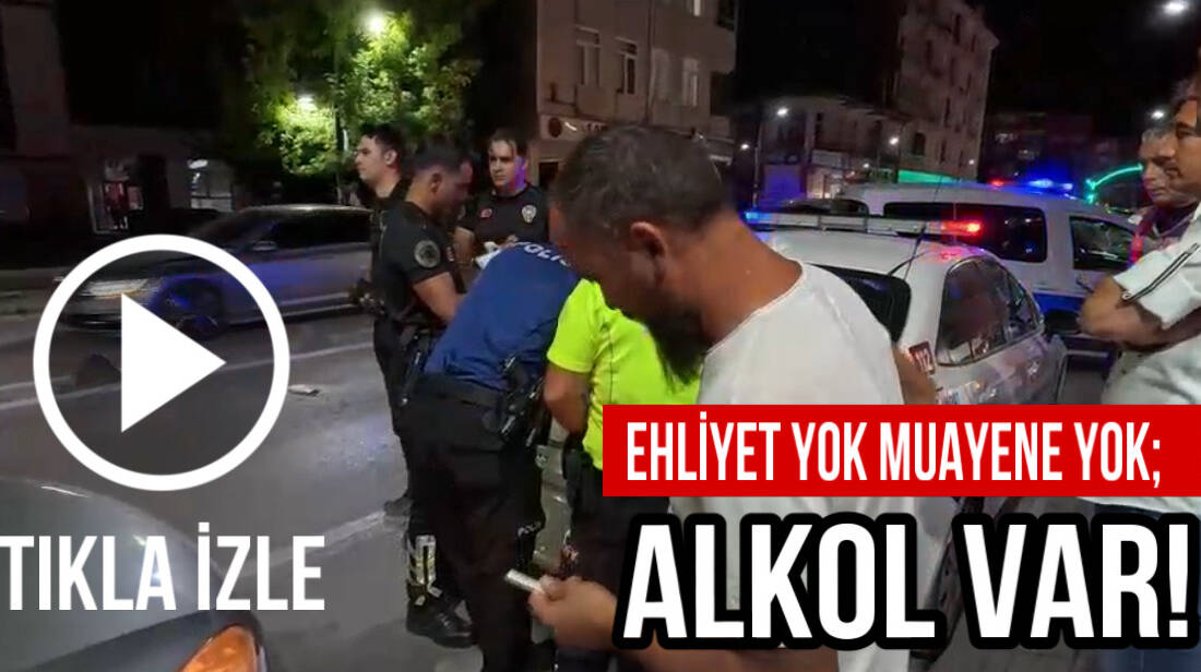 Aksaray’da polisin dikkati ile durdurulan araçtan çıkan gerçek herkesi şaşırttı.