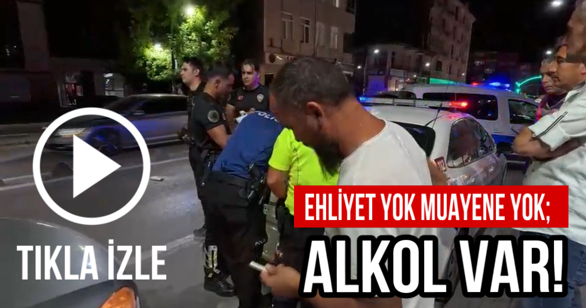 Aksaray’da polisin dikkati ile durdurulan araçtan çıkan gerçek herkesi şaşırttı.