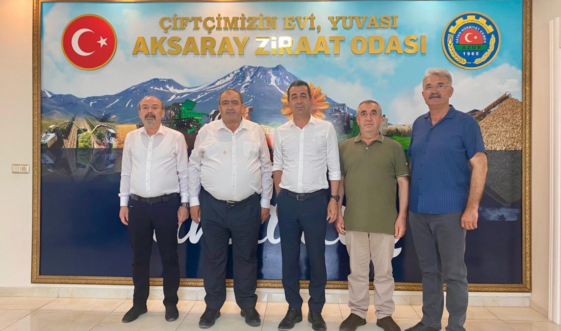 Tarımın nabzı Aksaray’da atıyor: CHP heyeti Ziraat Odası’nda Cumhuriyet Halk Partisi Genel Başkan Yardımcısı ve Tarım ile Köy