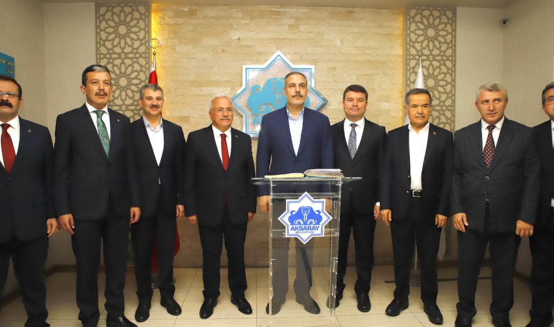 Bakan Fidan, Aksaray Belediyesi’nin hayata geçirdiği projeleri inceledi, şehrin vizyonunu