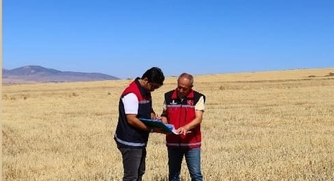 Aksaray Tarımsal Altyapı ve Arazi Değerlendirme Şube Müdürlüğü teknik personelleri,