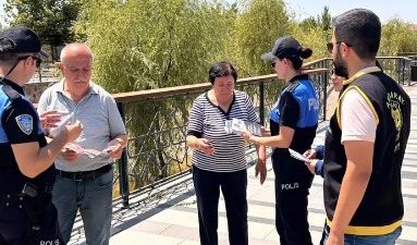 Aksaray İl Emniyet Müdürlüğü, orman yangınlarına karşı toplumsal farkındalığı artırmak