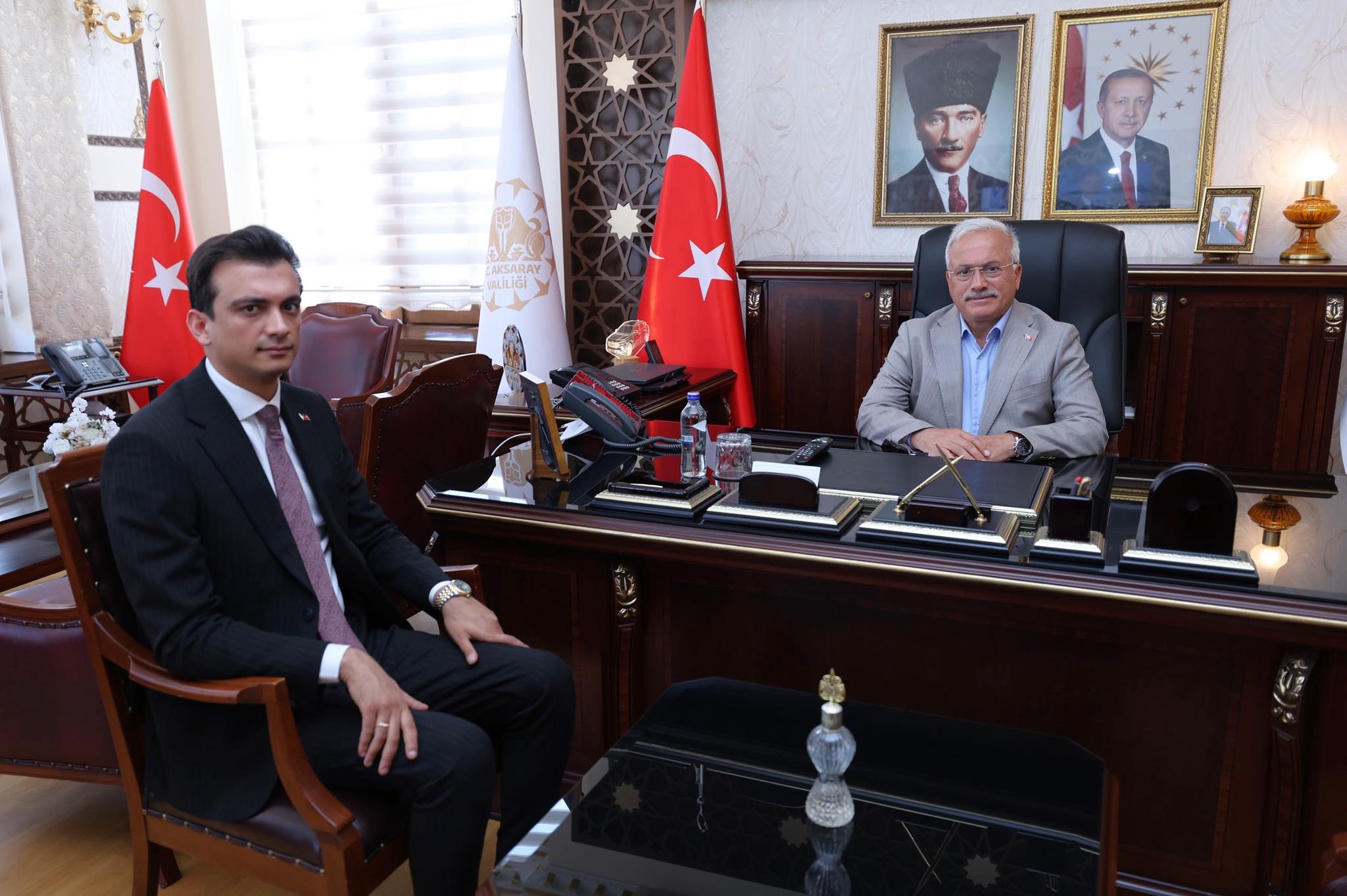 Kısa süre önce Eskil'e kaymakam olarak atanan Harun Uzar, Aksaray