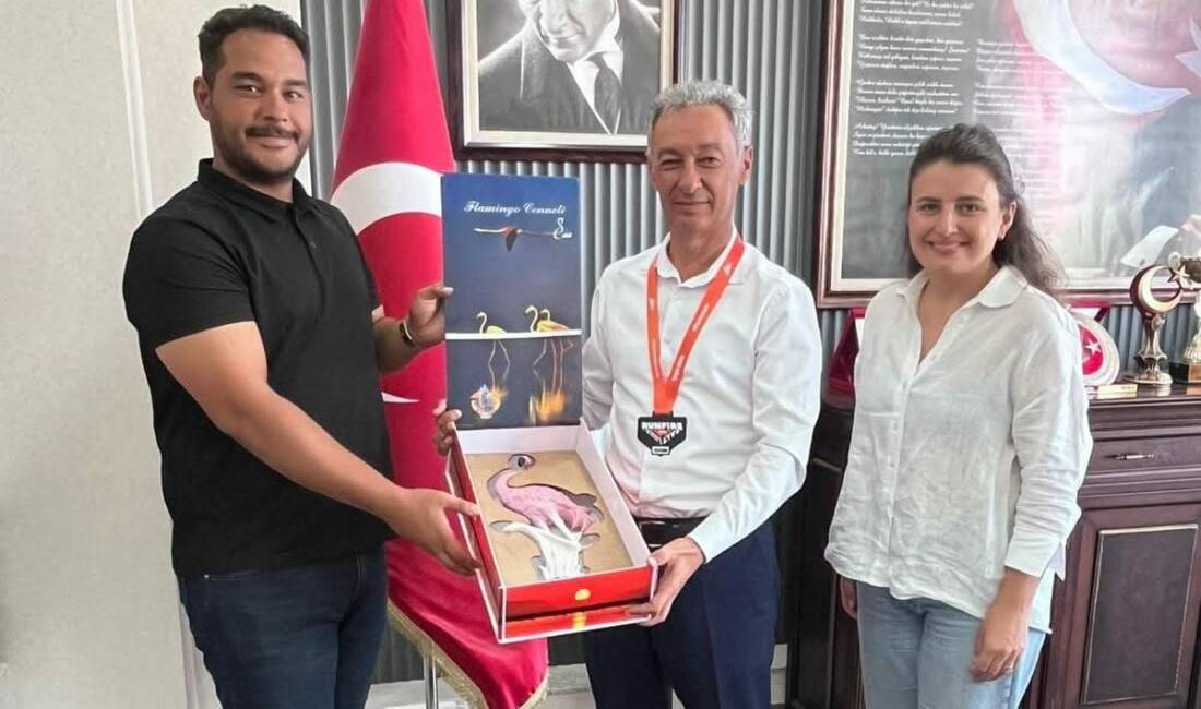 Eskil Tuz Gölü Maratonu’nun uzun etap organizasyon ekibinde yer alan
