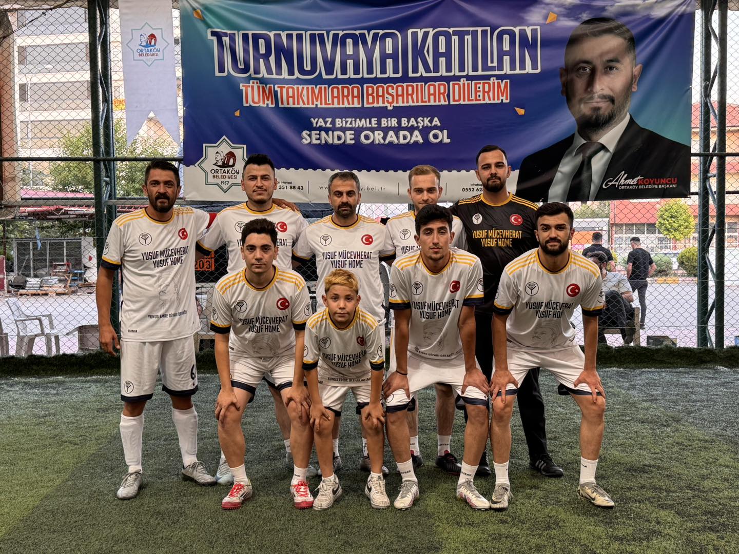 Ortaköy Belediyesi, ilçede sporu teşvik etmek ve futbol sevgisini artırmak