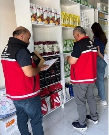Aksaray İl Tarım ve Orman Müdürlüğü teknik ekipleri, tarımsal üretimde